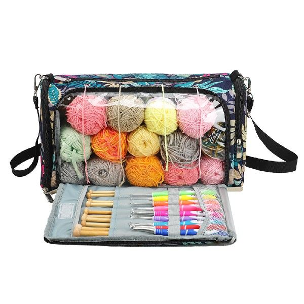 推荐Crochet Bag Knitting Yarn Organizer Knitting Bags For Ya