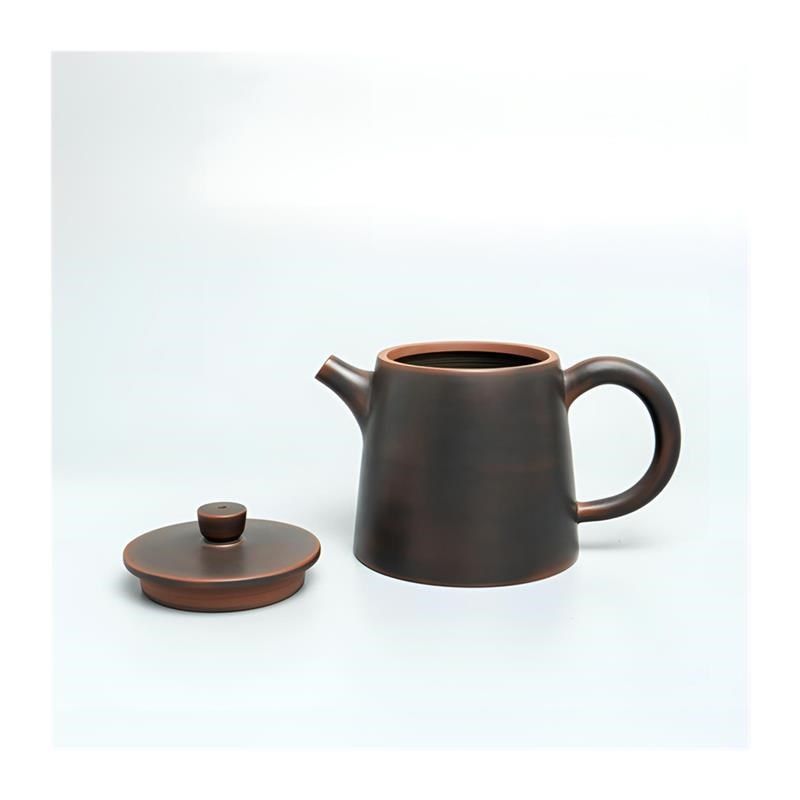 淳艺坭兴甘世荣桶金壶230cc钦州坭兴陶茶壶茶器茶具送礼壶