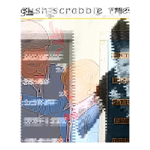 200pcs Scrabble Tiles for Crafts Wooden Letters Scrabble Let