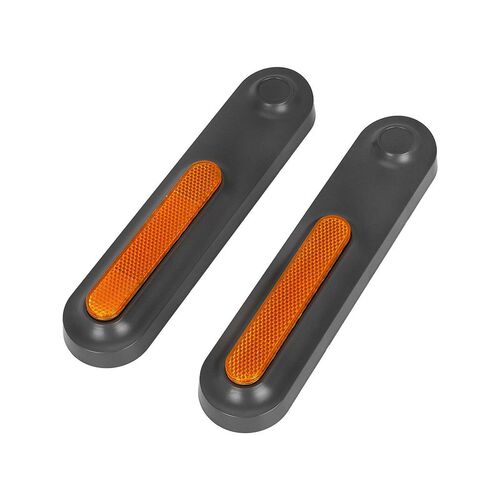 适用于4 Ueltra电动滑板车的前叉装饰盖反光条边壳带螺丝工具配件