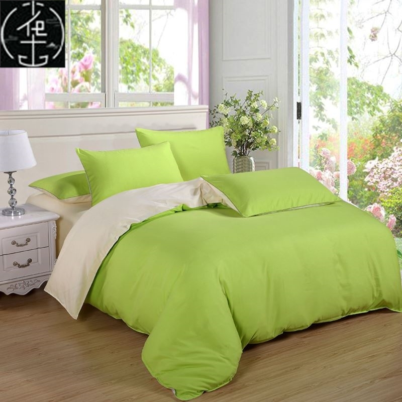 推荐Cotton beddin bed linen set duvet cover fitted flat shee