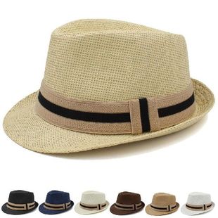 速发2 child Parent Sizes Fedora Kids Boy Men Straw Women Hat