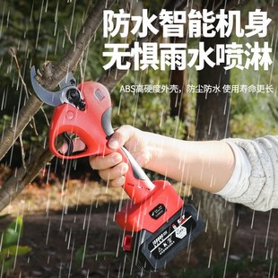 进口电动剪刀果园修枝剪强力电剪刀剪树枝电剪子无线锂电剪刀