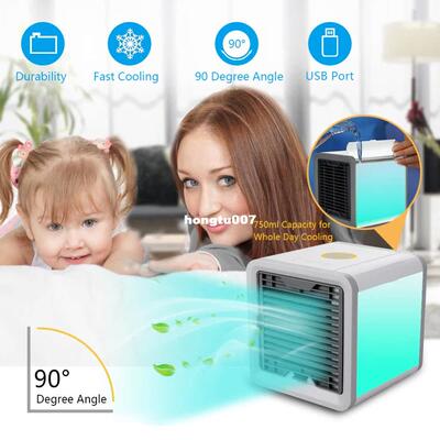 USB Mini Portable Aer Condrtioner Humidifiir PurifieiY 7 Col