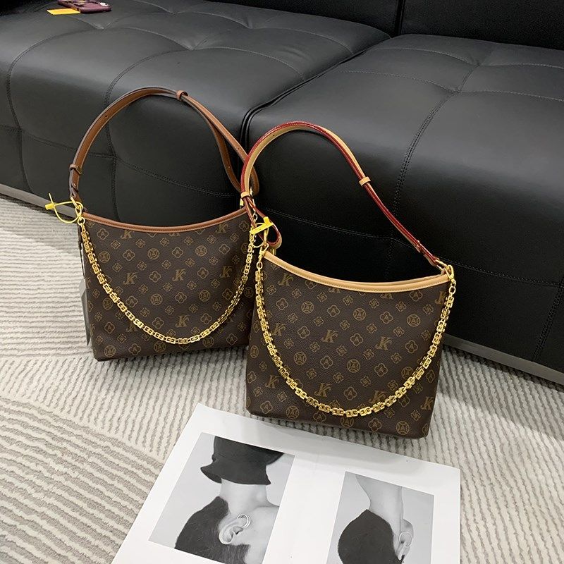 老花水桶包大容量2024新款包包女秋冬新款潮高级感时尚单肩斜挎包,箱包皮具/热销女包/男包,水桶包,淘宝优惠券,粉丝福利购,淘宝优惠卷