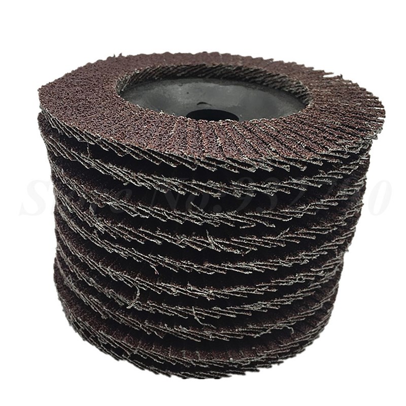 10pcs Angle Grinder Sanding Flap Wheel Disc 80# Cut-Off Whee