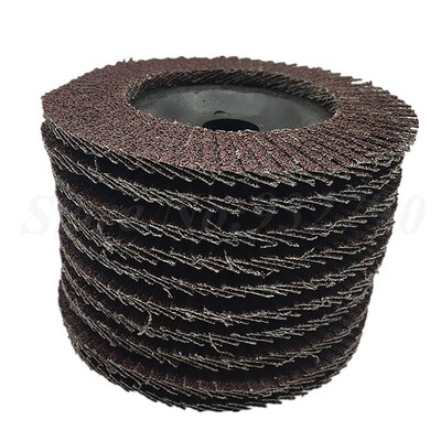10pcs Angle Grinder Sanding Flap Wheel Disc 80# Cut-Off Whee