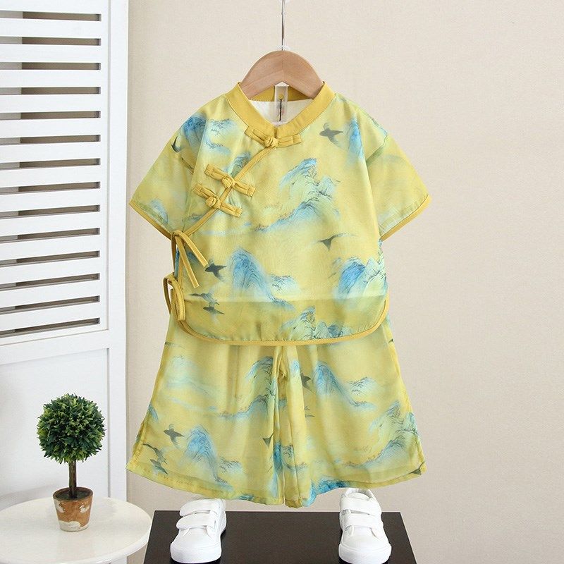 姐弟装儿童汉服唐装套装2024新款男童夏装宝宝古装六一儿童演出服,童装/婴儿装/亲子装,汉服,淘宝优惠券,粉丝福利购,淘宝优惠卷