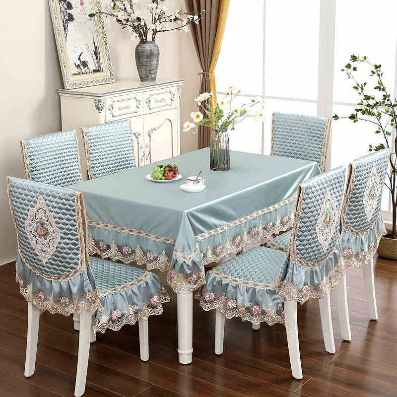 奢华纯色桌布布艺长方形简约椅子套罩欧式餐桌椅套家用餐椅垫套装,居家布艺,桌布,淘宝优惠券,粉丝福利购,淘宝优惠卷