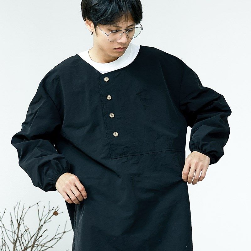 长袖罩衣厨房围裙画画理发师宠物咖啡烧烤饭店餐饮防泼水定制logo,家庭/个人清洁工具,围裙,淘宝优惠券,粉丝福利购,淘宝优惠卷