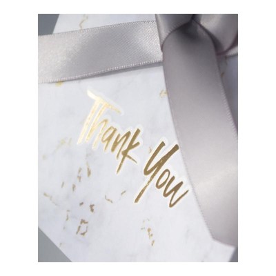 New Creative Grey Marble Gift Bag Box for Party Baby Shower