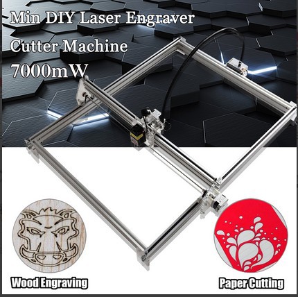 推荐DIY激光雕刻机5.5W激光切割机激光打标机500*650mm雕刻面积