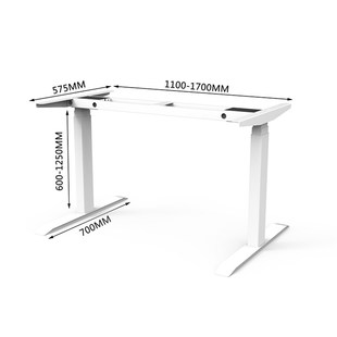 桌面工作台桌腿桌子自动智M能书桌桌脚学习电竞 电动升降桌站立式