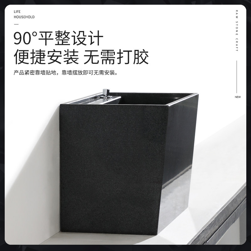 拖把池落地式家用洗拖把盆大理石拖布池阳台卫生间户外墩布池庭院