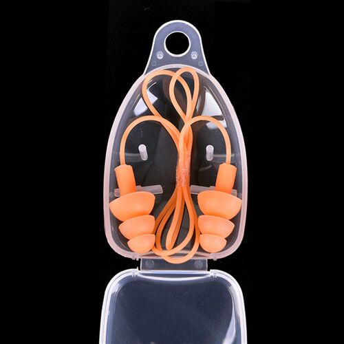 小众高货8 Colors Universal Soft Silicone Swimming Ear Plugs