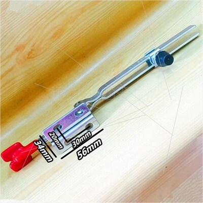 。快速夹具 压夹雕刻机压紧器 快速夹钳加长水平式装配锁夹 22185