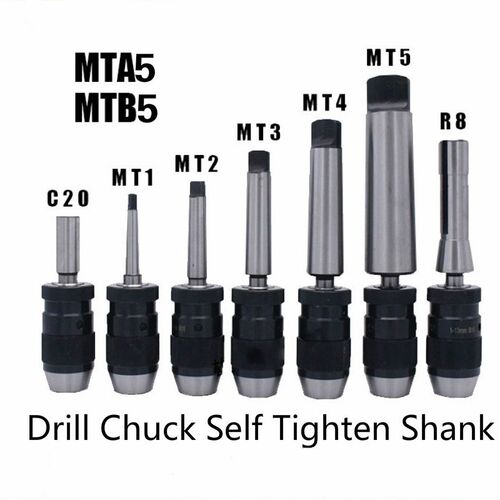 Automatic Locking Chuck 1-16mm B16 B18 and Tapered Rod MT5 1