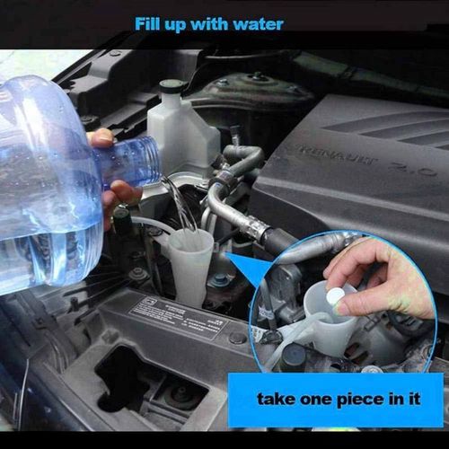 50PCS Car Wiper Tablet Glass Cleaning Washer Car Cleaner Win