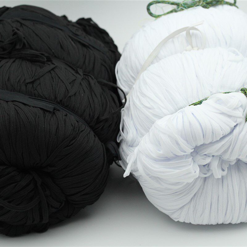 微弹拉肩带 涤纶高弹丝肩带 十三编织带补强带 t服装辅料黑色白色