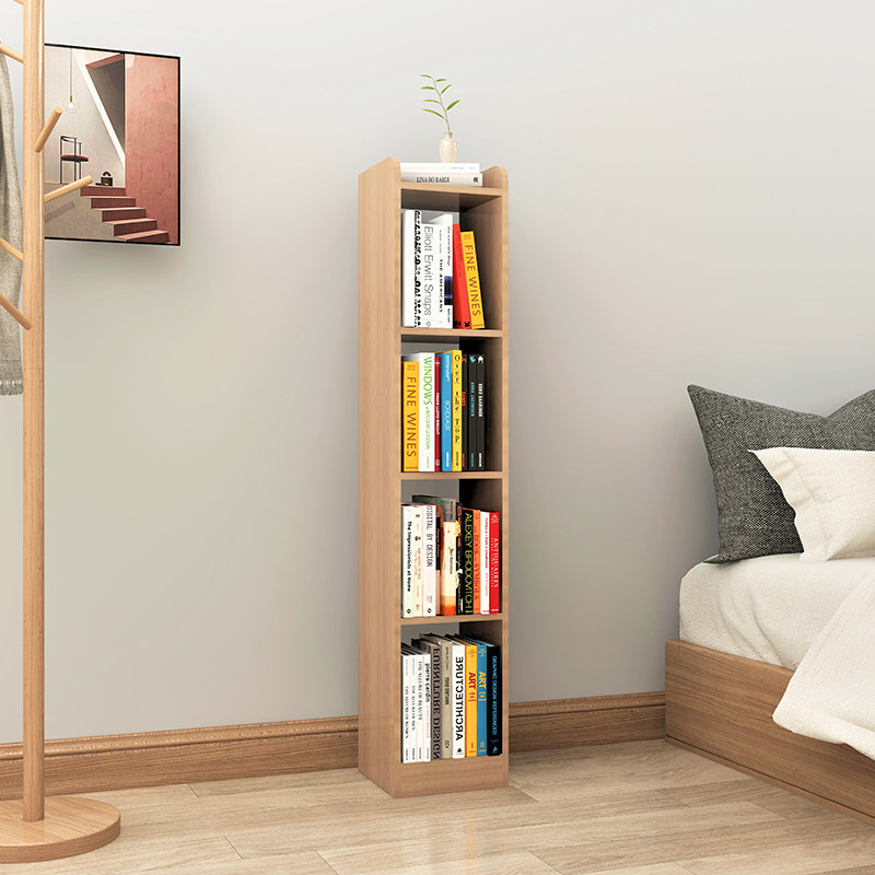 小书架窄缝飘窗夹缝极窄简易落地儿童小型角落收纳柜墙边小窄书柜,住宅家具,书架,淘宝优惠券,粉丝福利购,淘宝优惠卷