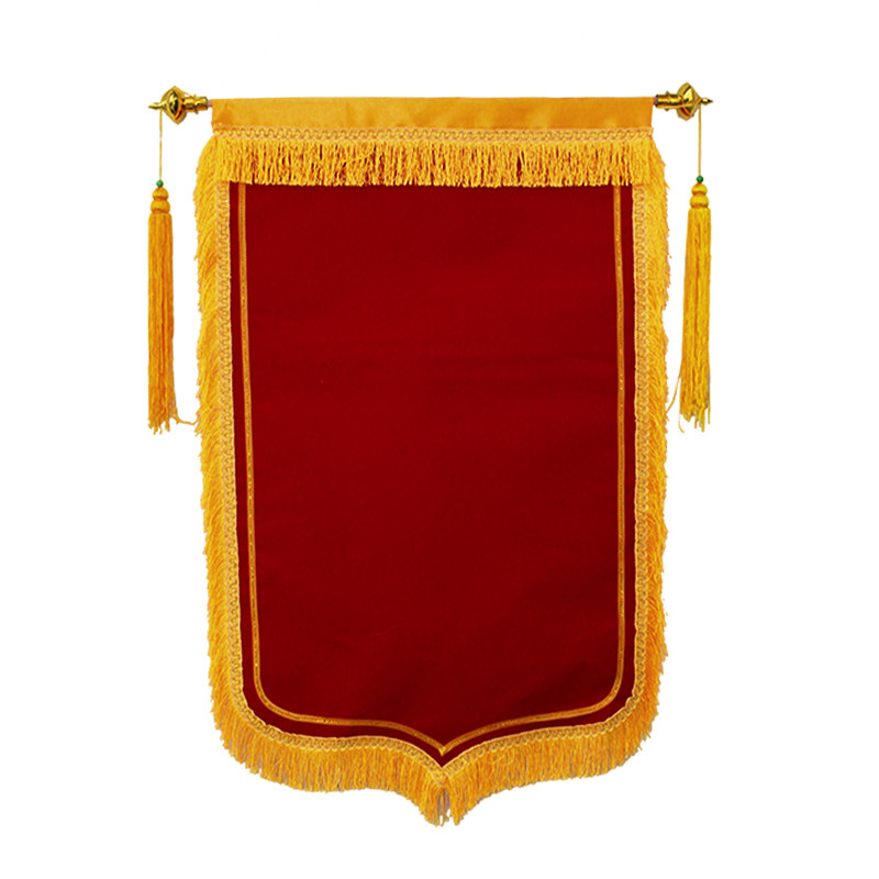 精品大龙须复合布锦旗空白锦旗空布空白锦旗材料大红枣红