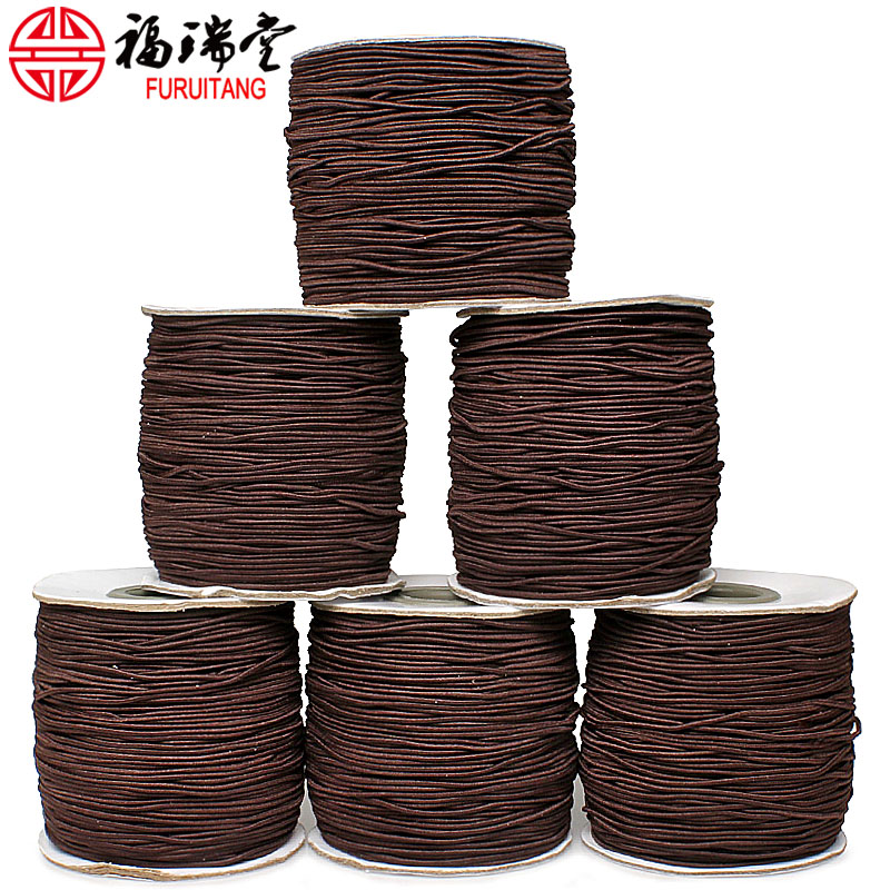 速发DIY手工穿珠的线材0.8-1.5mm包芯弹力松紧绳串手链佛珠皮筋线