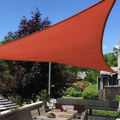 户外三角遮阳蓬雨棚布防雨庭院车棚帆布露营户外天幕帐篷定制