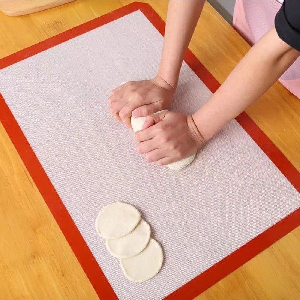 极速Venlohome Non-Stick Silicone Baking Mat Pad Sheet Baking