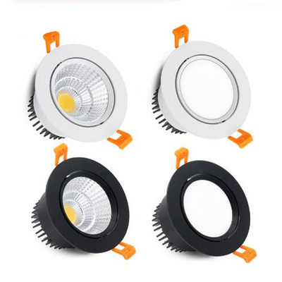 速发round Dimmable Recessed LED Downlights 5W 7W 9W 12W 15W