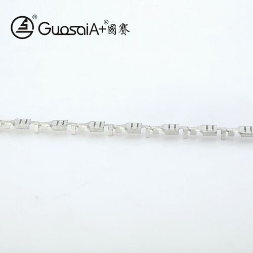 供应精密冲压冷压端子SFB-T205(8) 黄铜金属接线端子连续插簧端子