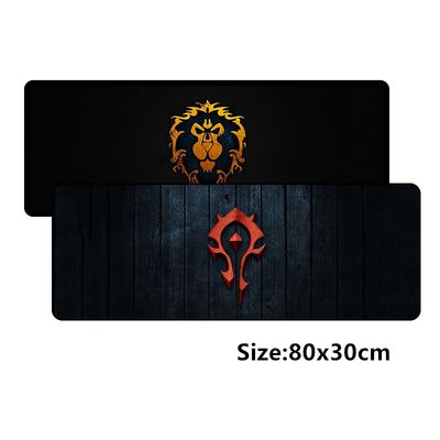 推荐800*300mm large gaming mousepad mat for World of Warcraf