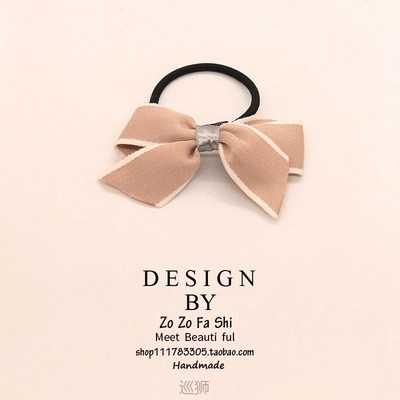 Korean version butterfly knot hair rope Girl Korean fashion