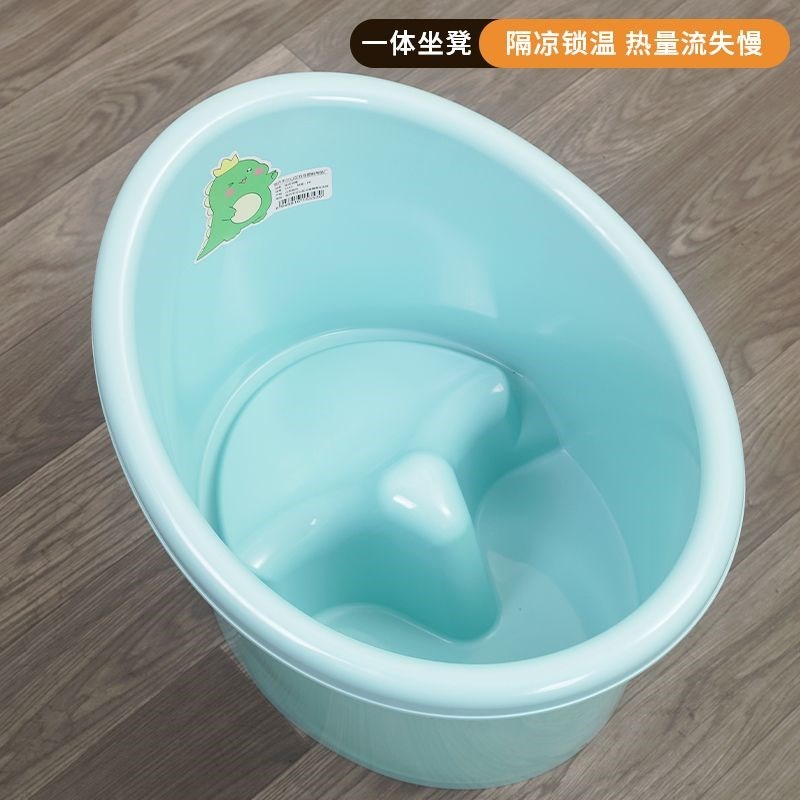 小孩家用可坐浴盆婴儿洗澡盆宝宝泡澡桶儿童洗澡桶折叠幼儿沐浴桶