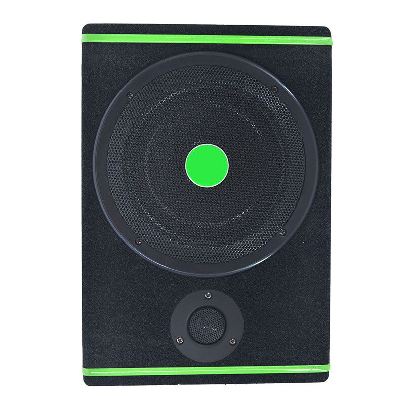 大功率12v有源车载音响改装L8寸汽车超薄低音炮