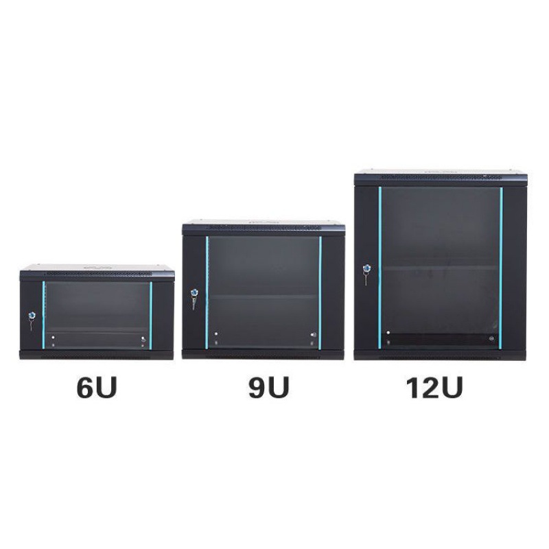 弱电箱12网路机柜4加厚壁挂式E墙柜9功放6小型家用交换机