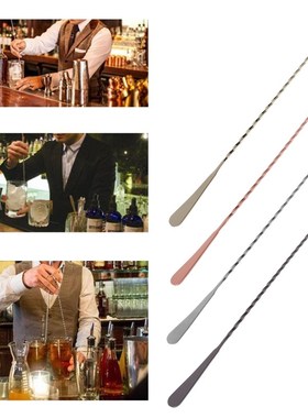 Stainless Steel Muddler Threaded Bar Tool Swizzle  Cocktail