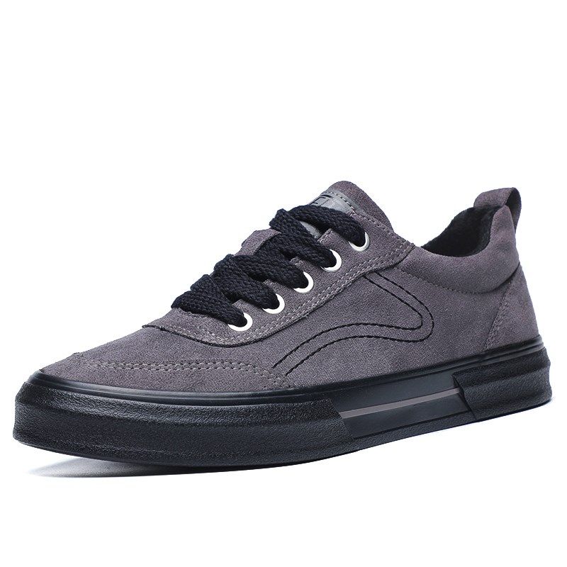 冬季男鞋加绒保暖低帮休闲棉鞋布鞋韩版潮流平底百搭系带二棉板鞋,流行男鞋,休闲板鞋,淘宝优惠券,粉丝福利购,淘宝优惠卷