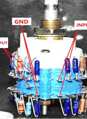 2 channels Volume potentiometer 10K/50K/100K/250K/500K  Dale