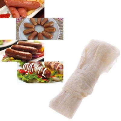 TTLIFE 1PC 28-30mm Sheep Dry Intestine Sausage Casing Coat M