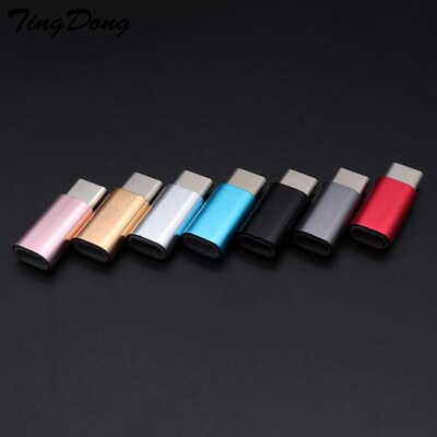 Micro USB OTG Adapter Type c Male to Micro USB Converter Mi