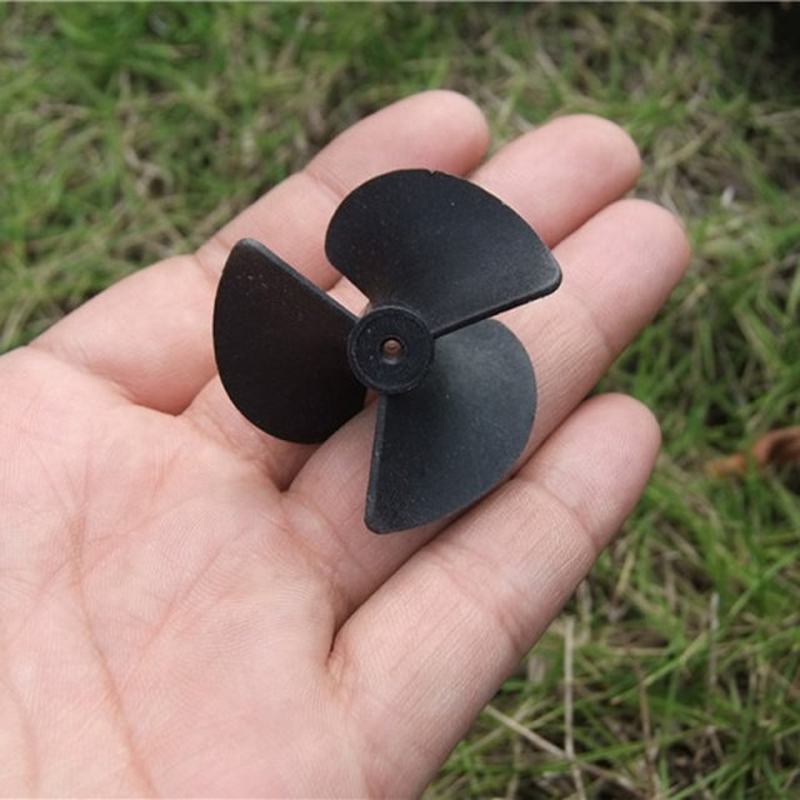 网红Plastic 3-Vane Propeller Paddle 40mm Diameter DIY RC Mod