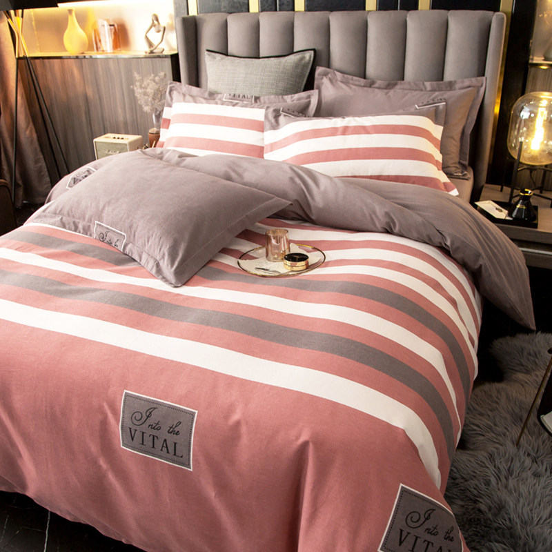 秋冬加厚磨毛四件套100全棉 床单被套田园床上用品床笠三件套,床上用品,床品套件/四件套/多件套,淘宝优惠券,粉丝福利购,淘宝优惠卷