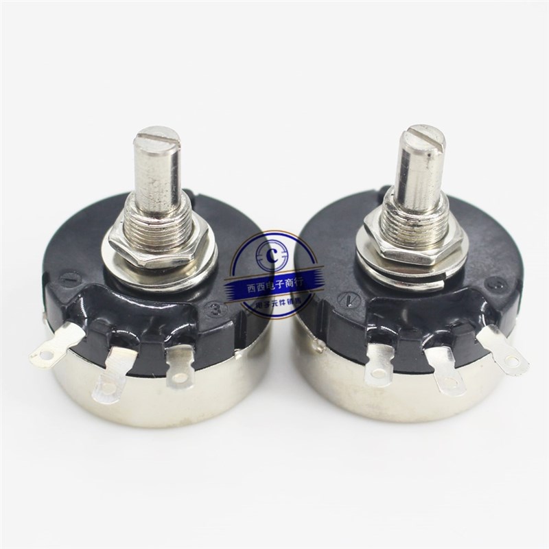 RV30YN20S单圈碳膜电位器3W可调电阻B102/202/502/103 2K 5K 10K