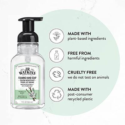 速发J.R. Watkins Foaming Hand Soap For Bathroom or Kitchen