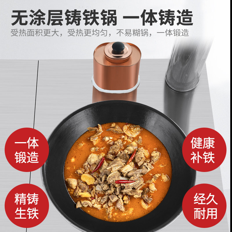 柴火灶家用烧木柴火炉农村节能可移动室内户外不锈钢大锅灶土灶台