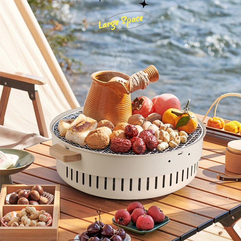 围炉煮茶炭火泡茶炉烧烤炉家用韩式烤肉炉碳烧烤架子庭院户外烤炉,户外/登山/野营/旅行用品,烧烤炉/烤架,淘宝优惠券,粉丝福利购,淘宝优惠卷