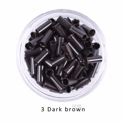 2.8mm*2.3mm*7mm Copper Tubes Micro Rings/Links/Beads/Pipe Ha