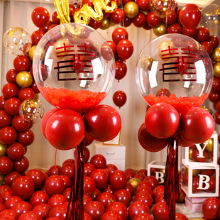饰结婚婚礼室外婚房场景布置开业支架婚庆用品生日店庆 气球拱门装