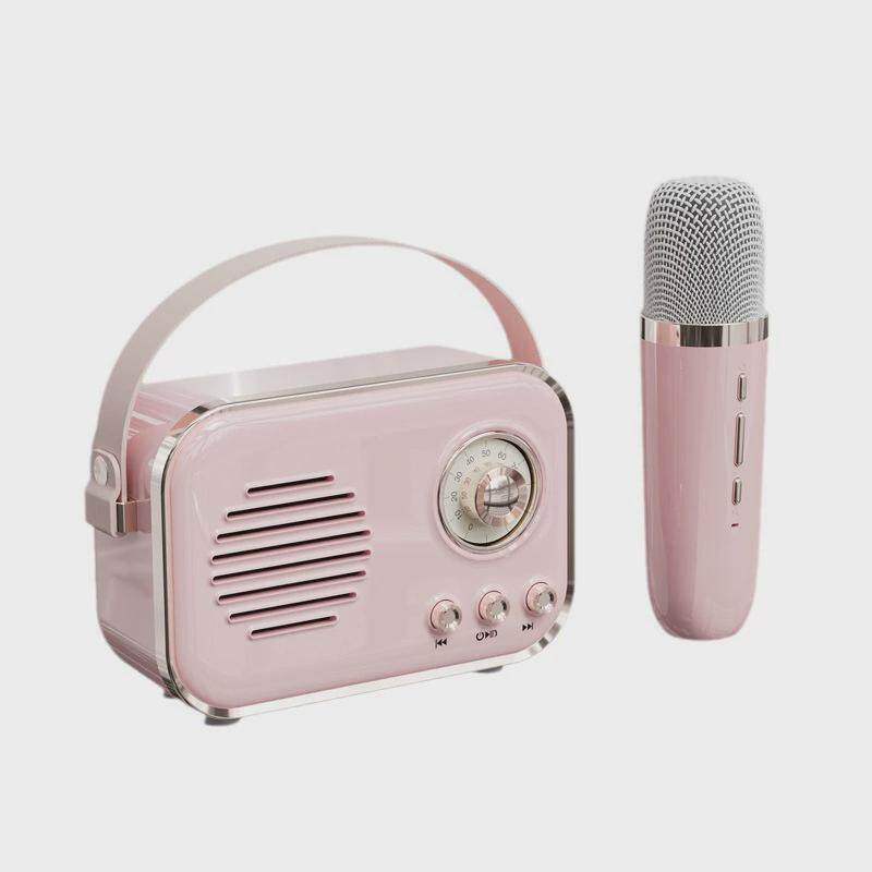 2023新款无线蓝牙音响复古迷你便携插卡小音箱车载低音炮礼品