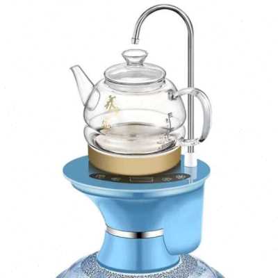 致仕桶装水抽水器烧水壶电动加热一体自动吸水器上水加热机饮水机